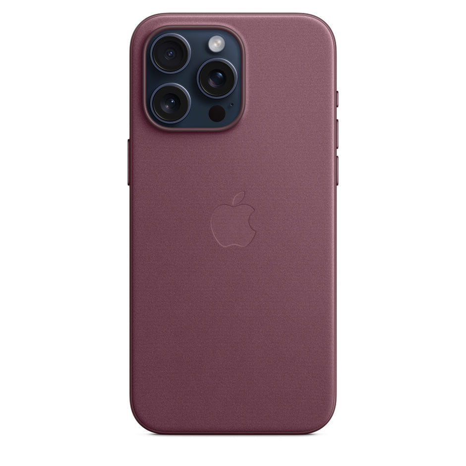 Mulberry FineWoven Case with MagSafe for iPhone 15/Plus/Pro/Pro Max