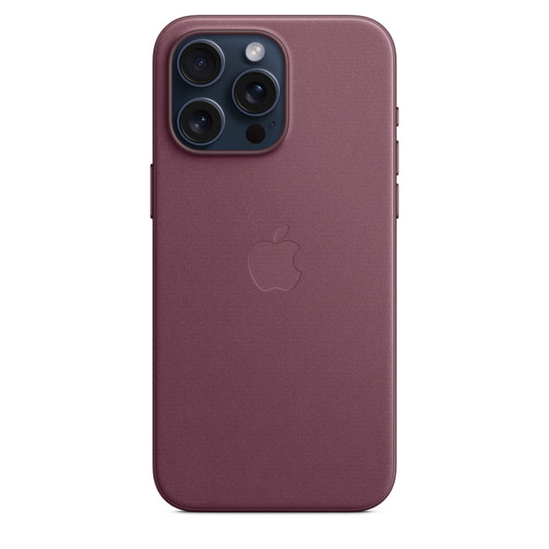 Mulberry FineWoven Case with MagSafe for iPhone 15/Plus/Pro/Pro Max