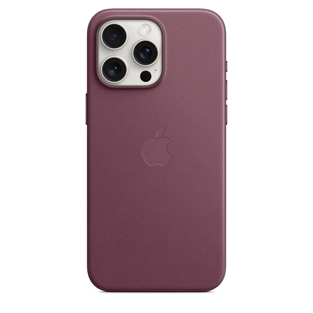Mulberry FineWoven Case with MagSafe for iPhone 15/Plus/Pro/Pro Max