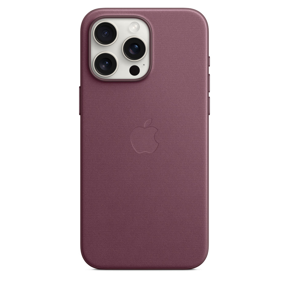 Mulberry FineWoven Case with MagSafe for iPhone 15/Plus/Pro/Pro Max