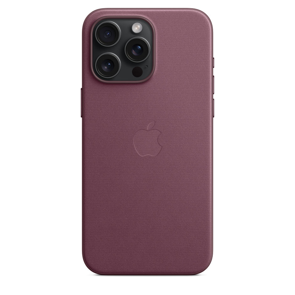 Mulberry FineWoven Case with MagSafe for iPhone 15/Plus/Pro/Pro Max