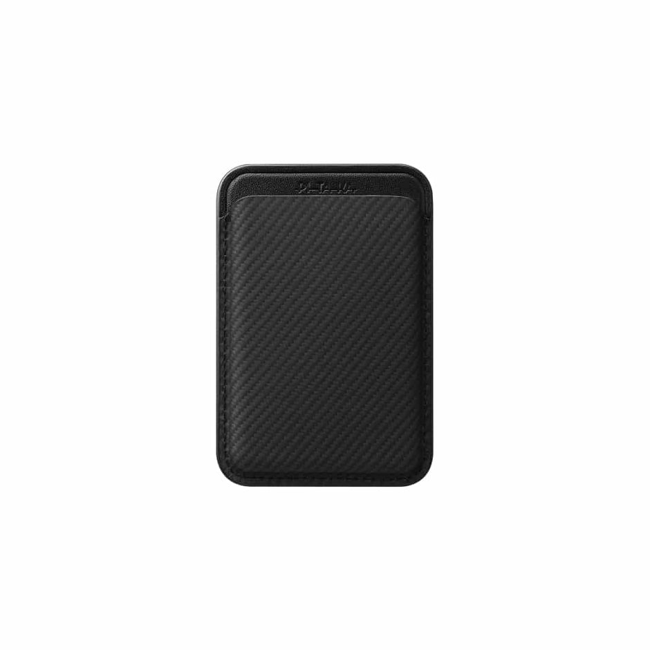 PITAKA MagSafe Woven Wallet Black/Grey