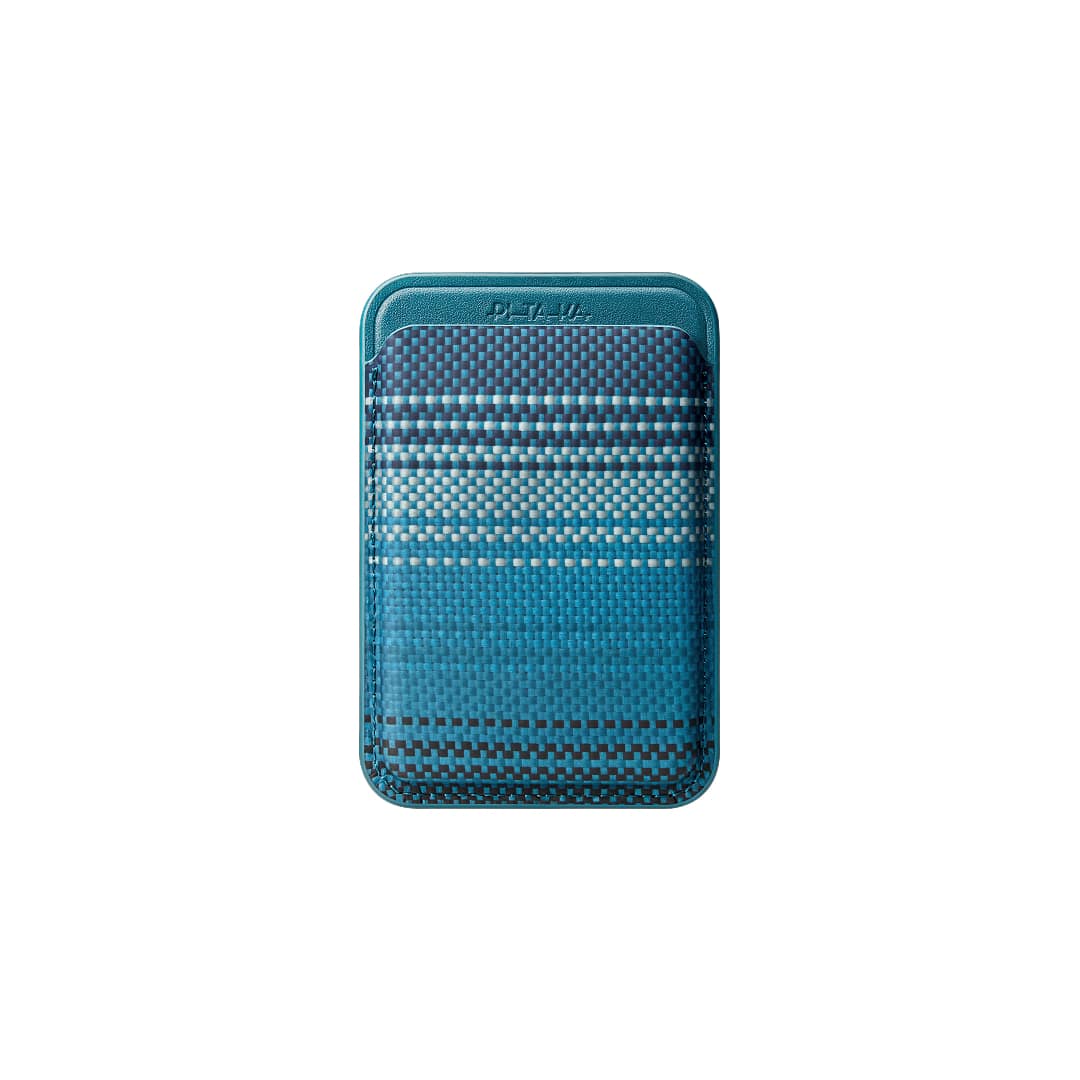 PITAKA MagSafe Woven Wallet Moonrise