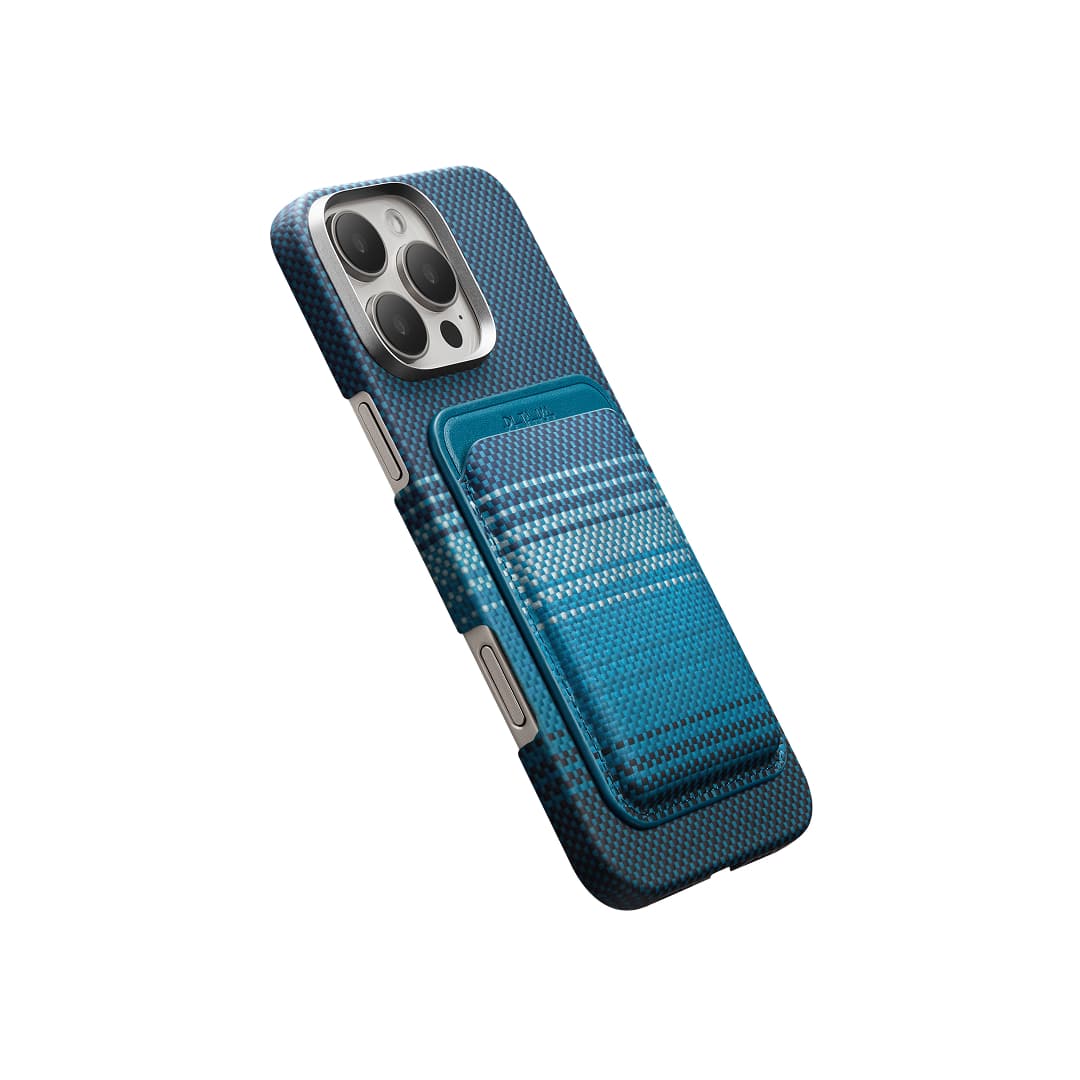 PITAKA MagSafe Woven Wallet Moonrise