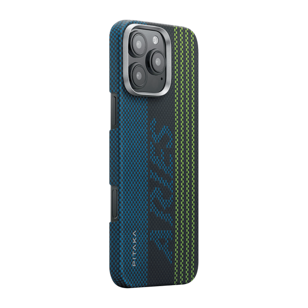 PITAKA Aries Tactile Woven Case for iPhone 16 Pro Max (Credit card)