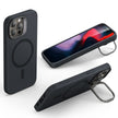 ESR Black Soft Case with Stash Stand for iPhone 15 Pro Max - iPhone 15 Pro Max