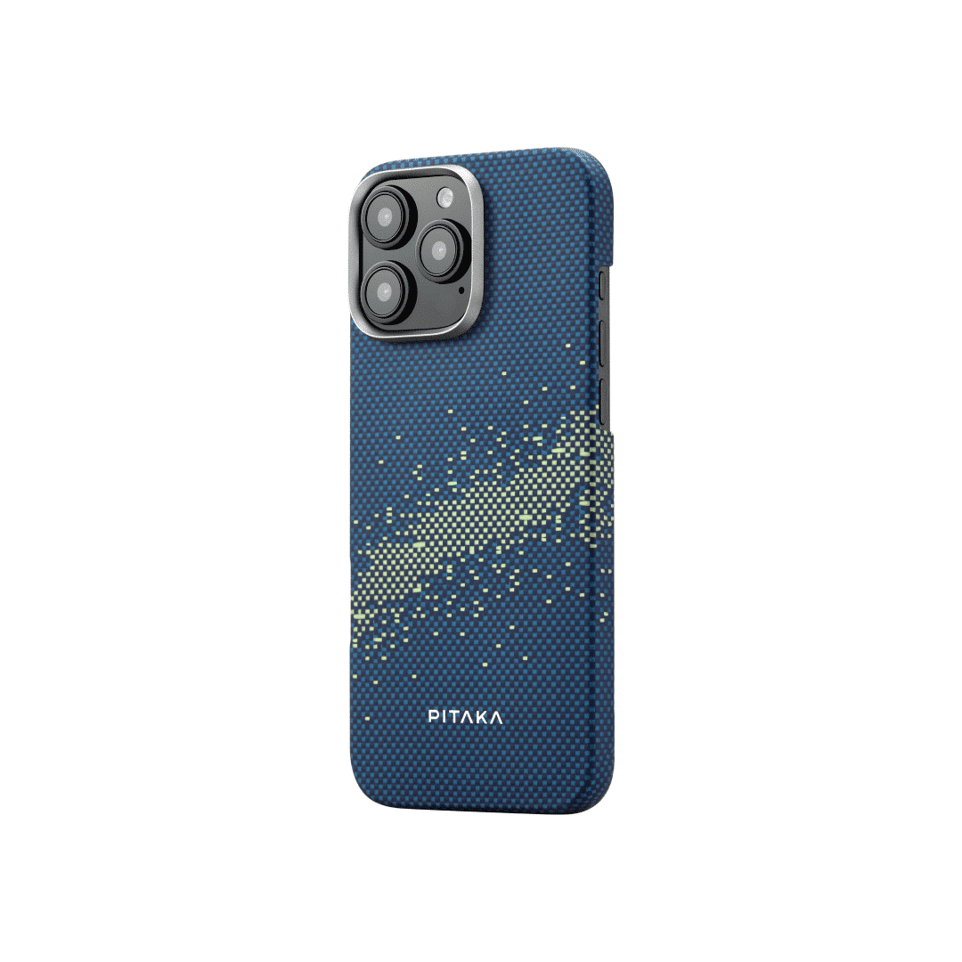 PITAKA Milky Way Galaxy Tactile Woven Case for iPhone 16 Pro/Pro Max