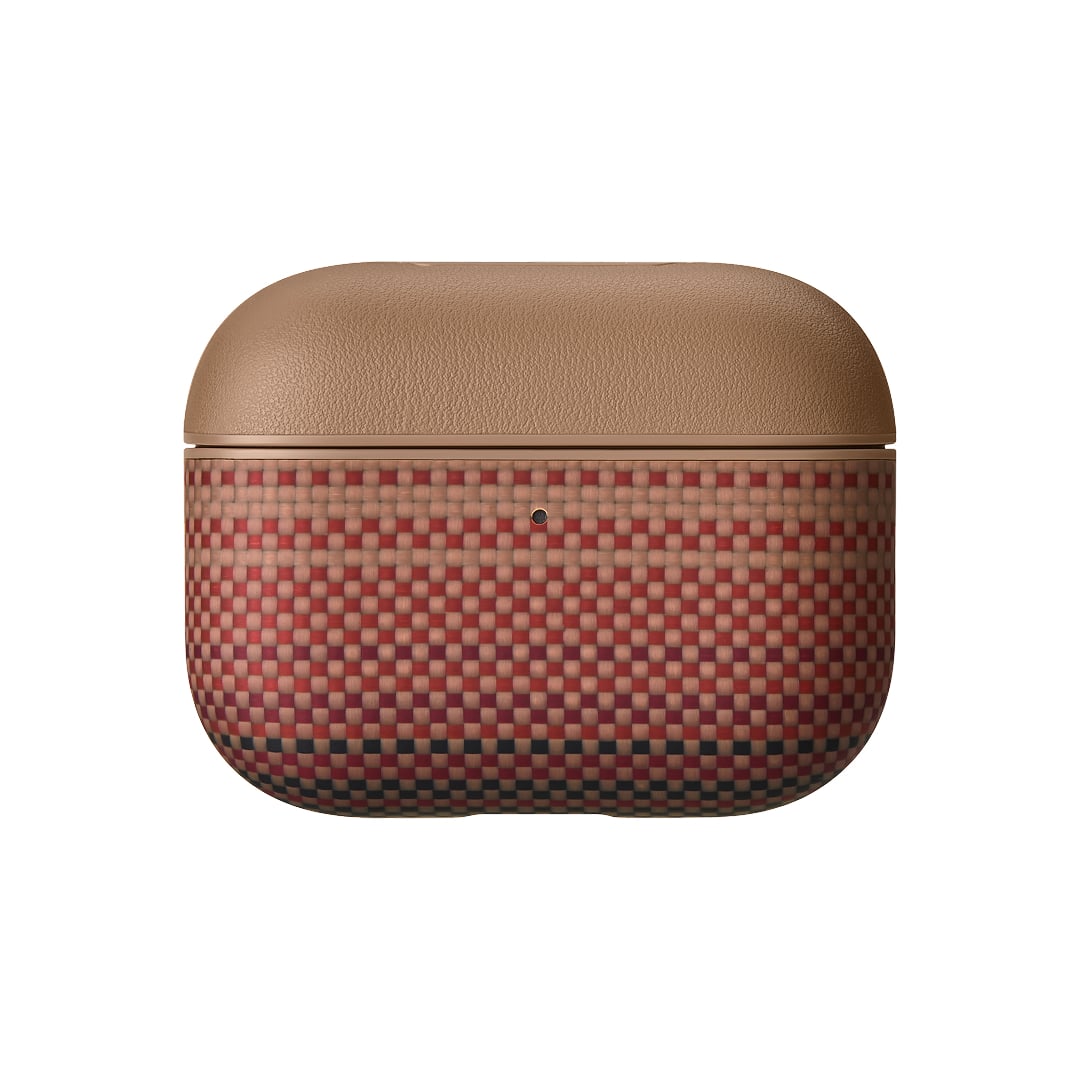 PITAKA Aramid Fiber Magnetic Case for AirPods Pro3（Sunset）