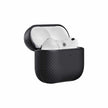 PITAKA Aramid Fiber  Magnetic Case for AirPods Pro3（Black/Gray）