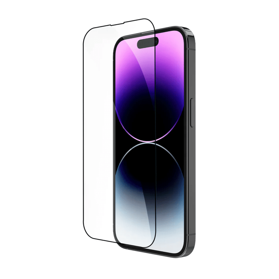 واقي شاشة زجاجي مقوى من JCPAL لهاتف 14 Pro Max (مع أداة تركيب سهلة)