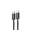 Devia Smart Series C To C PD 60W Fast  Woven Cable(1M) black