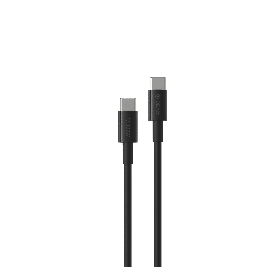 Devia Smart Series 100W C To C PD Cable(5A,1.5M) Black