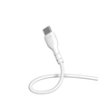 مجموعة شاحن DEVIA سمارت سيريز 2.4 أمبير بمنفذين USB مع كابل USB-C (5 فولت، قابس بريطاني) (V2)