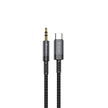 DEVIA Ipure Series Type-C to 3.5mm Woven Audio Cable