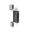 قارئ بطاقات DEVIA من سلسلة Leopard بمنفذ USB+Type-C 3.0 إلى SD/TF ثنائي في واحد عالي السرعة