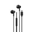 DEVIA Smart Series M2 Metal Wired Earphone(Type-C Digital) - Black