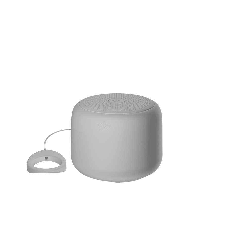 Devia Kintone Series Mini Waterproof Lanyard Speaker BT2602 -Gray