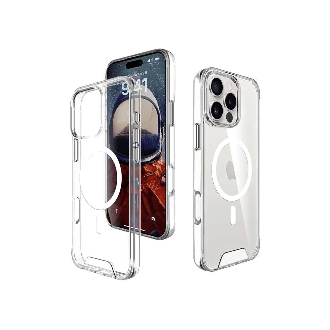JINYA MagSafe Crystal Protecting Case for iPhone 16 /Plus /Pro /Pro Max