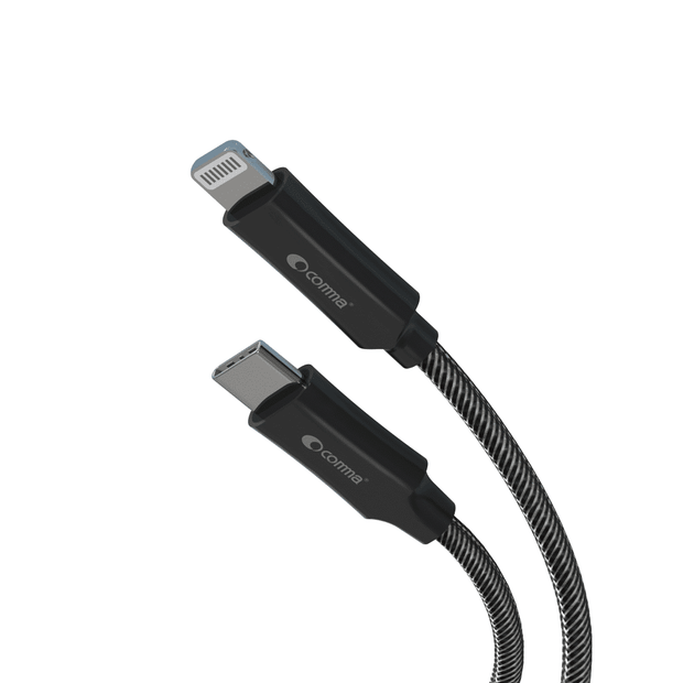 Comma Jub Series MFi Certified  Zinc Woven PD Cable