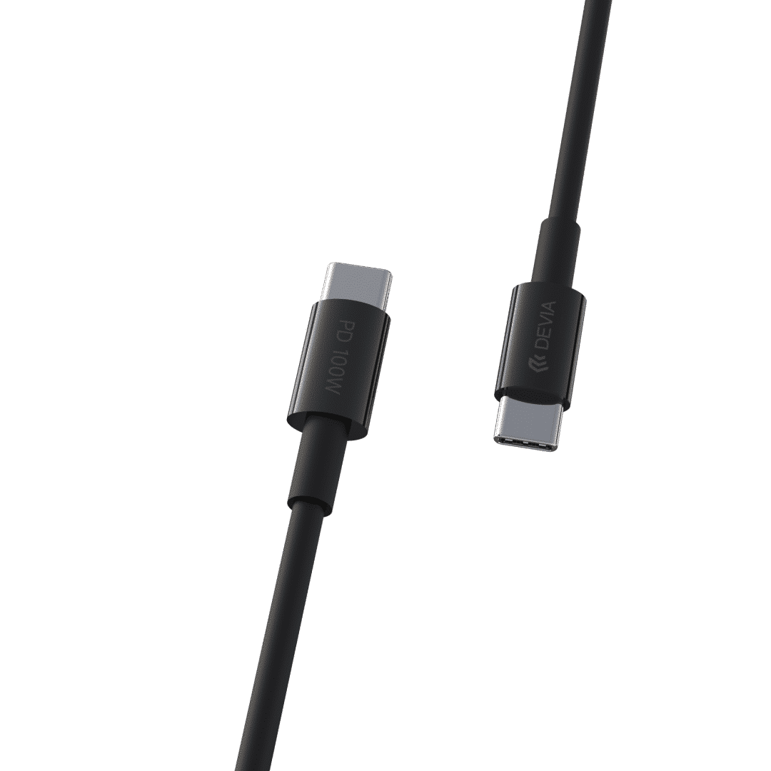 Devia Smart Series 100W C To C PD Cable(5A,1.5M) Black