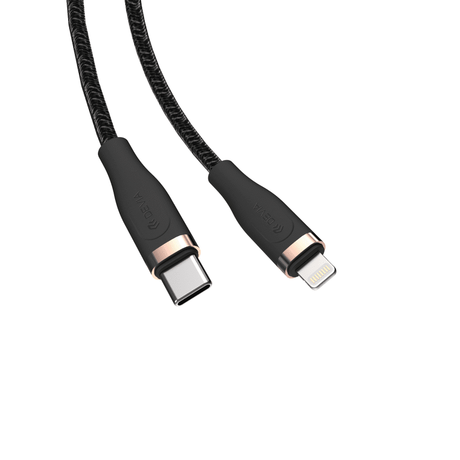 Devia Star Series C To Lightning PD 27W Fast Cable(3A,1.5M) Black