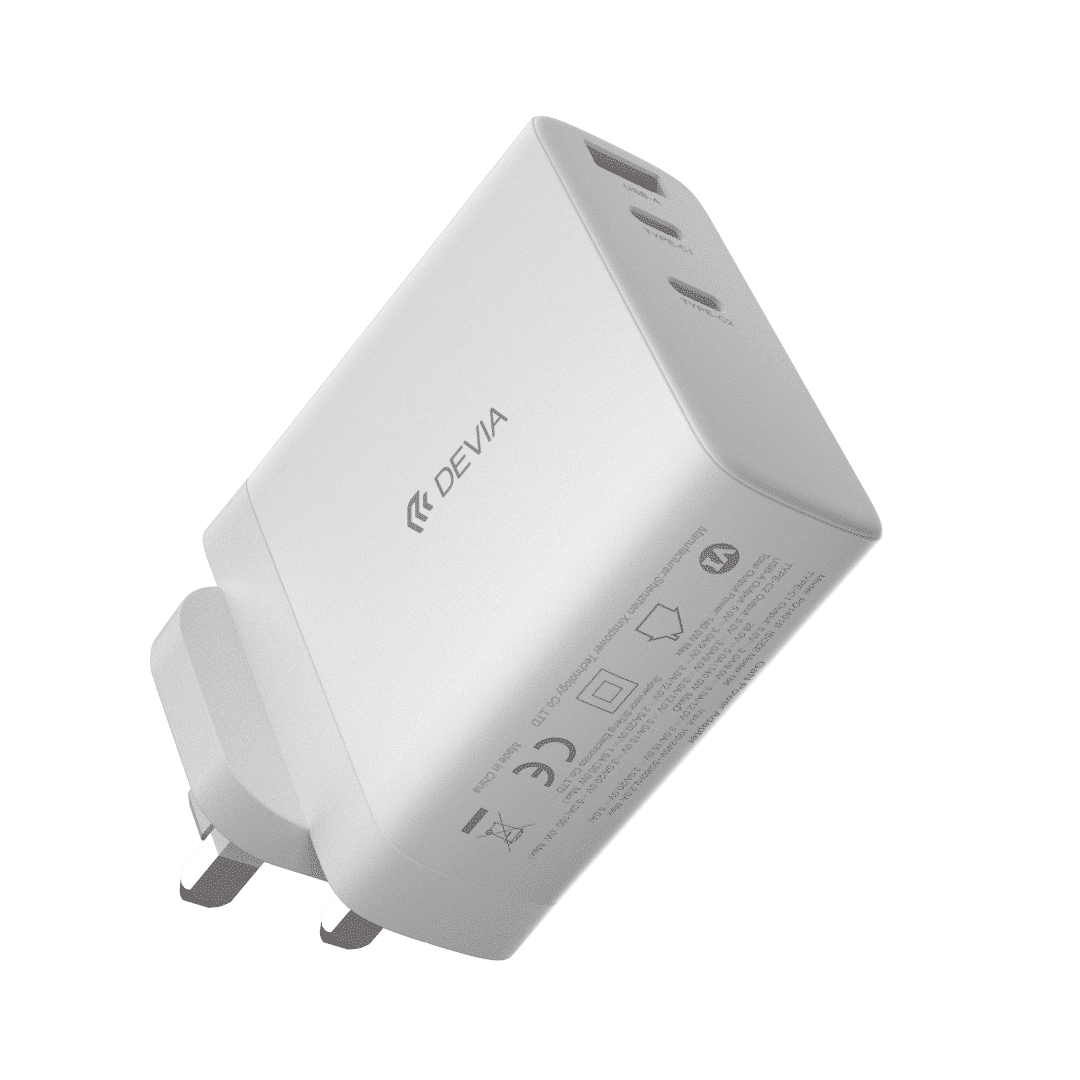 DEVIA Extreme Speed Series PD 140W  2C+A GaN Charger (UK)
