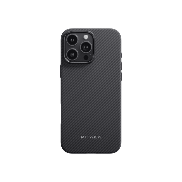 PITAKA Black/Grey Military-Grade Protective Case for iPhone 16 Pro Max / iPhone 16 Pro