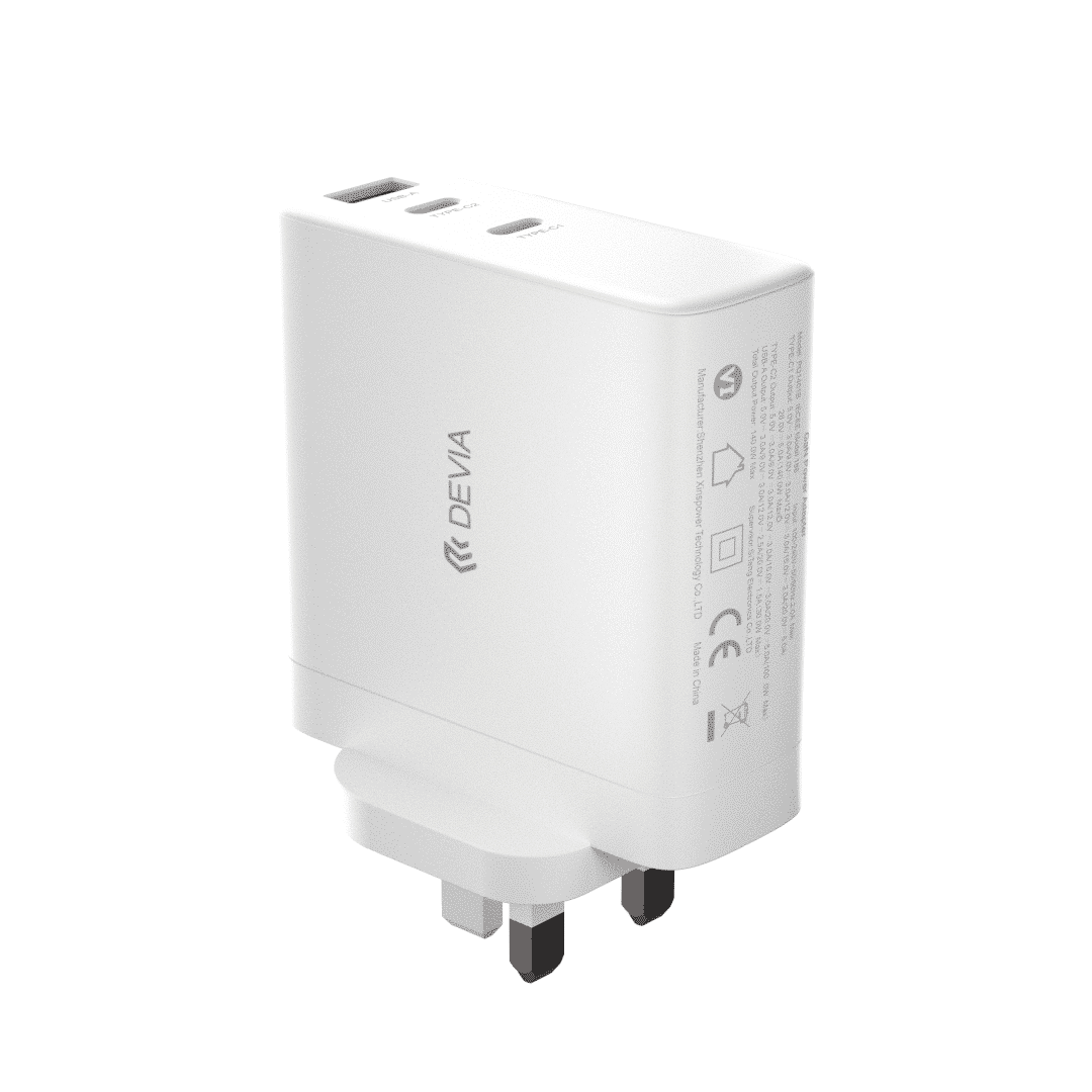 DEVIA Extreme Speed Series PD 140W  2C+A GaN Charger (UK)