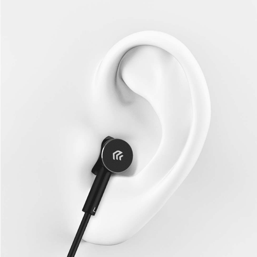 DEVIA Smart Series M2 Metal Wired Earphone(Type-C Digital) - Black