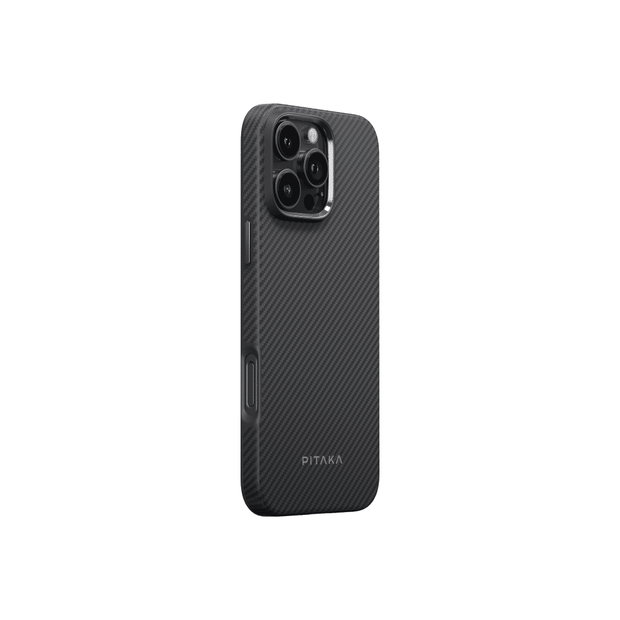 PITAKA Black/Grey Military-Grade Protective Case for iPhone 16 Pro Max / iPhone 16 Pro