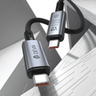 كابل Devia Extreme Speed Series USB4.0 متكامل الوظائف (40 جيجابايت، 240 واط، 8K 60 هرتز) - 1 متر