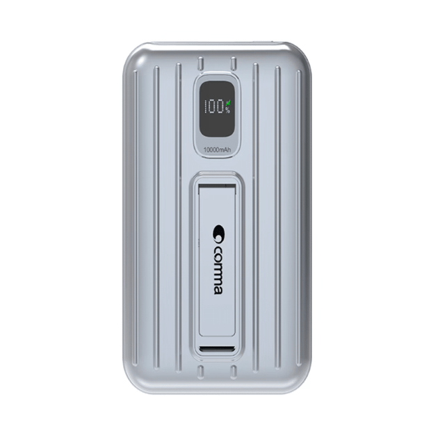 Comma Jub Series MINI Digital Display Wireless PD Power Bank With Bracket (10000mAh)