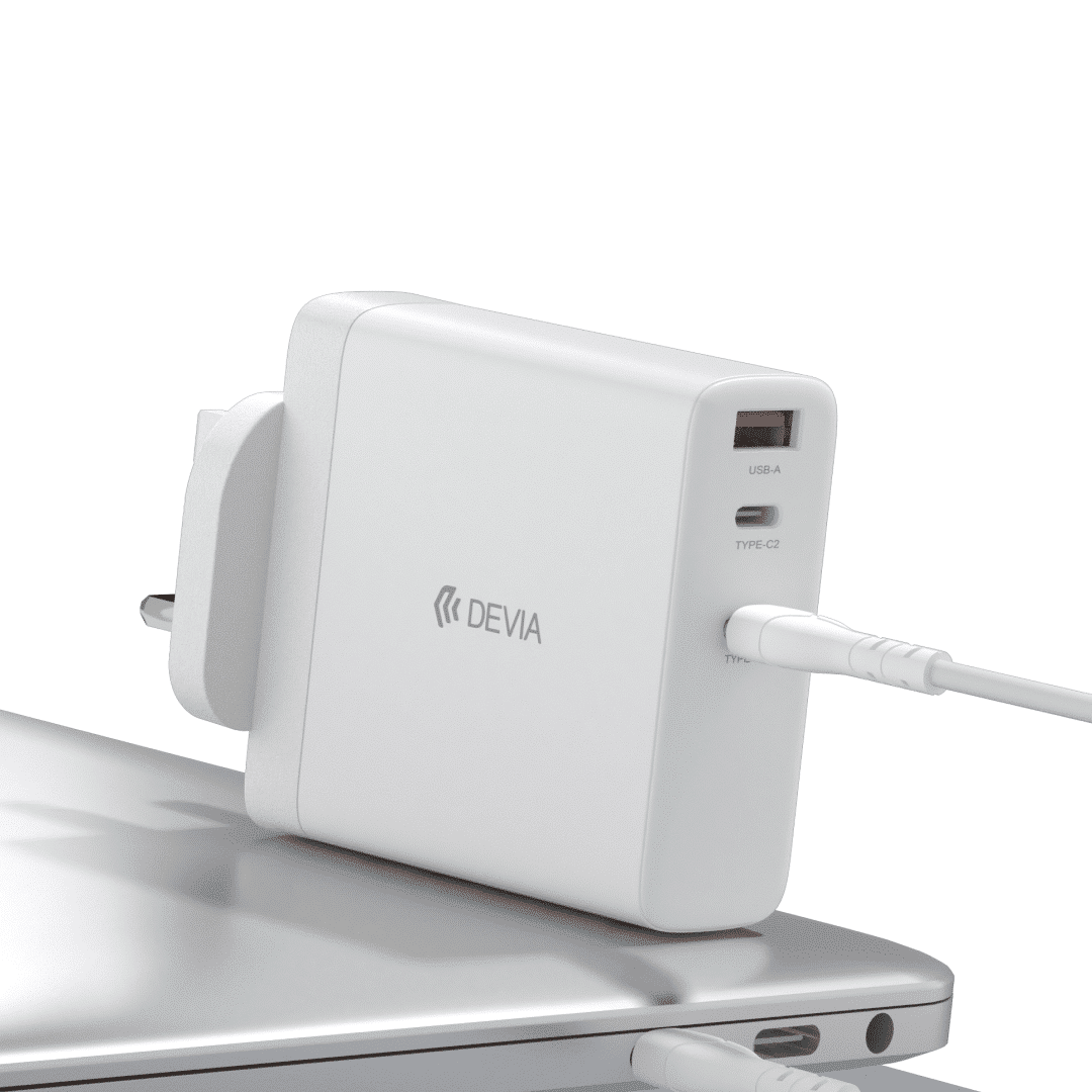 DEVIA Extreme Speed Series PD 140W  2C+A GaN Charger (UK)