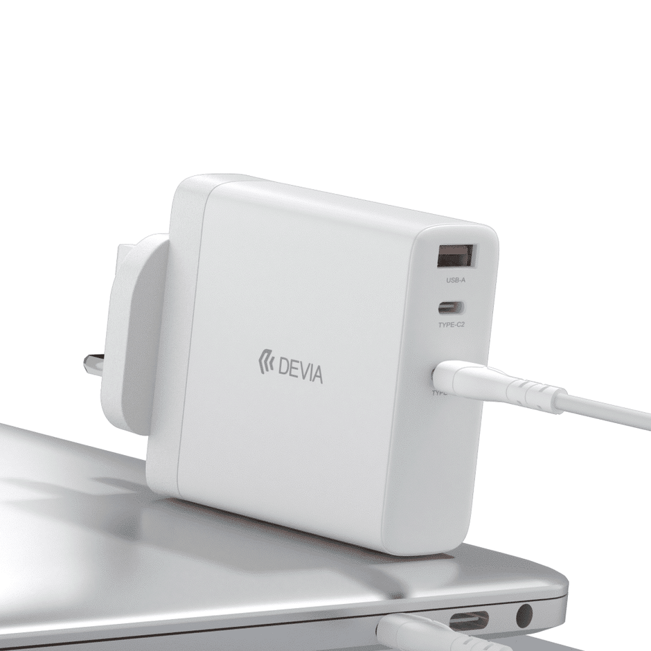 DEVIA Extreme Speed Series PD 140W  2C+A GaN Charger (UK)