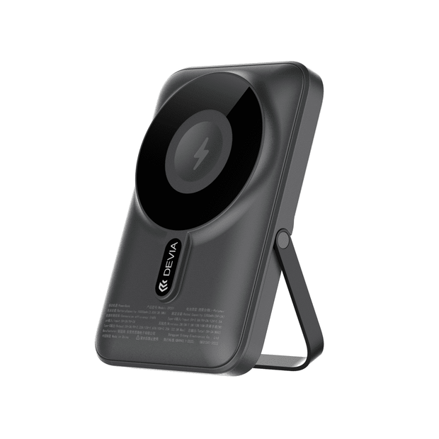 DEVIA Extreme Speed Series 22.5W Fast Charging Magnetic Power Bank With Bracket (10000mAh)