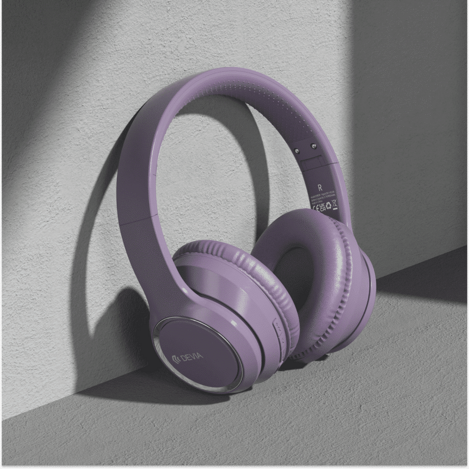 DEVIA Kintone Series Wireless Headset V2 - deep purple