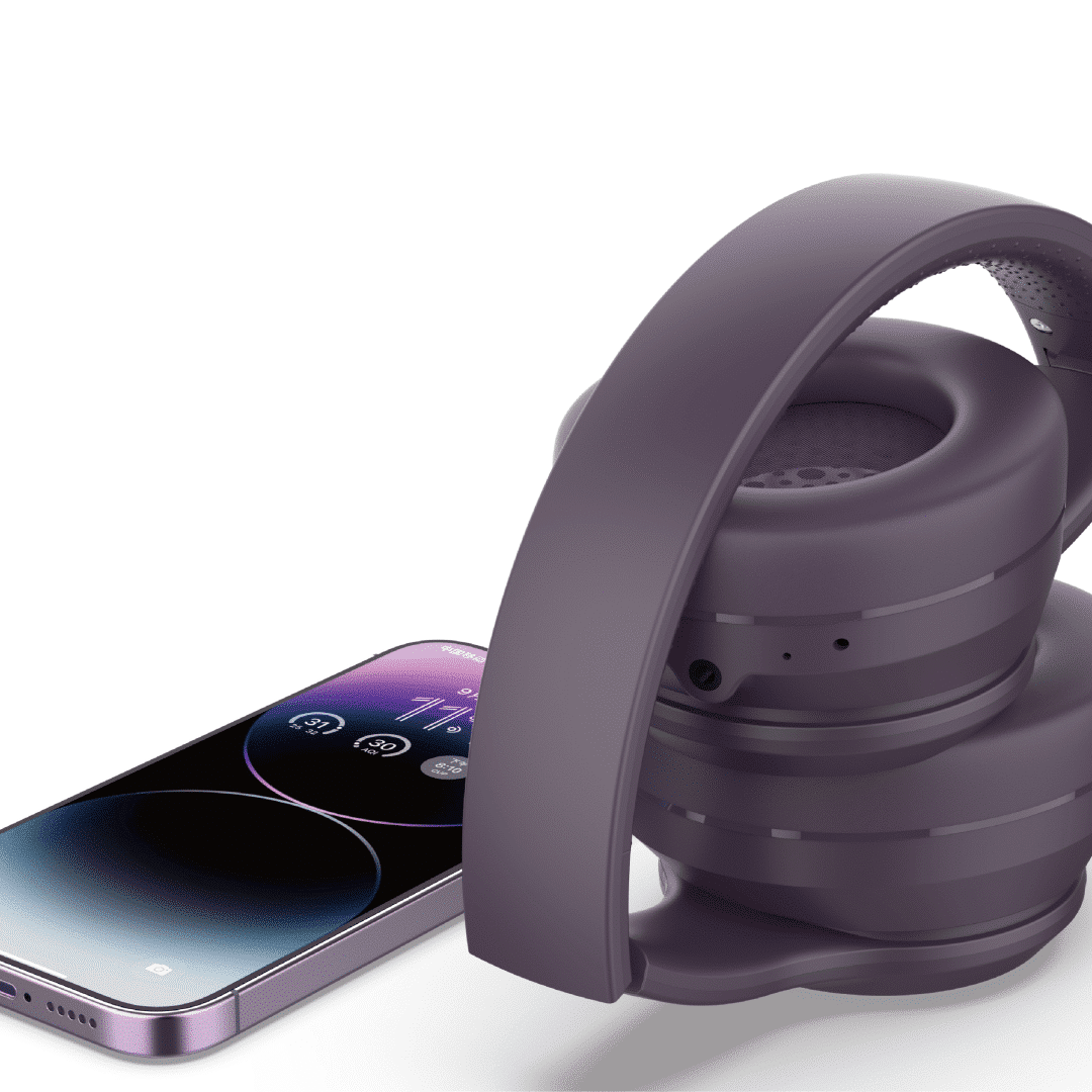 DEVIA Kintone Series Wireless Headset V2 - deep purple