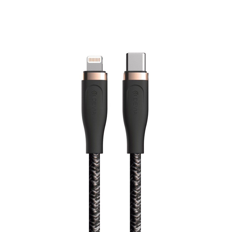 Devia Star Series C To Lightning PD 27W Fast Cable(3A,1.5M) Black