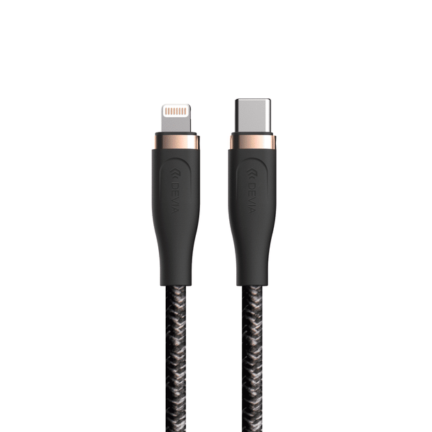 Devia Star Series C To Lightning PD 27W Fast Cable(3A,1.5M) Black