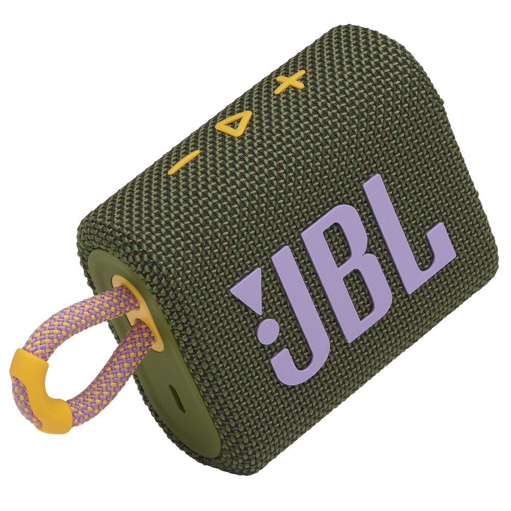 JBL Go 3: Portable Waterproof Speaker - Green - Image 3