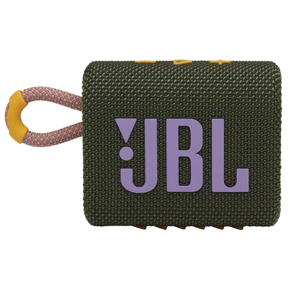 JBL Go 3: Portable Waterproof Speaker - Green