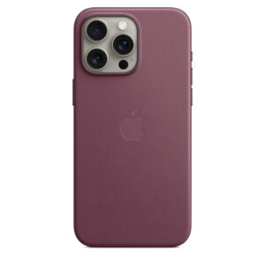 Mulberry FineWoven Case with MagSafe for iPhone 15/Plus/Pro/Pro Max