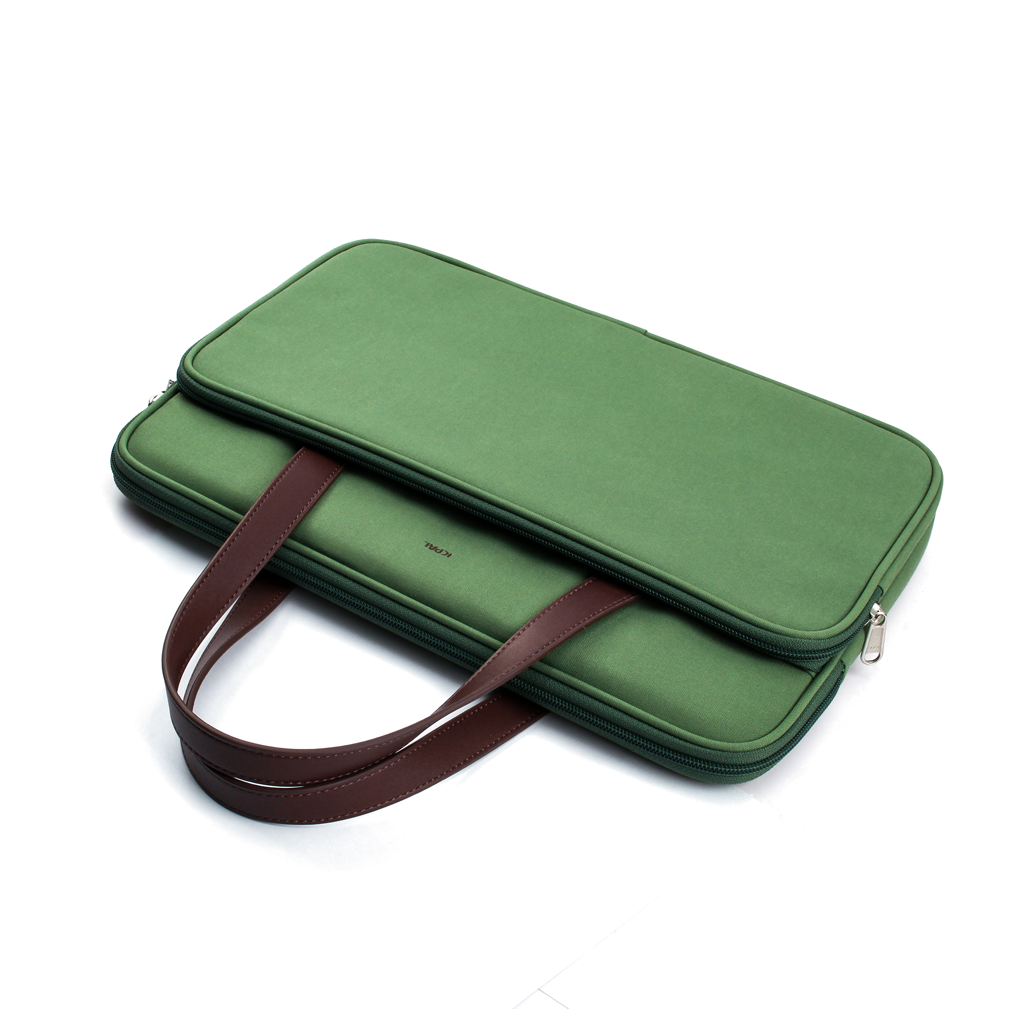 JCPal Milan Briefcase Sleeve for 13"/14" devices — Olive - Image 4