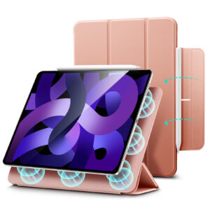ESR iPad Air 5/4 and iPad Pro 11 (3rd Generation) Rebound Magnetic Case — Rose Gold