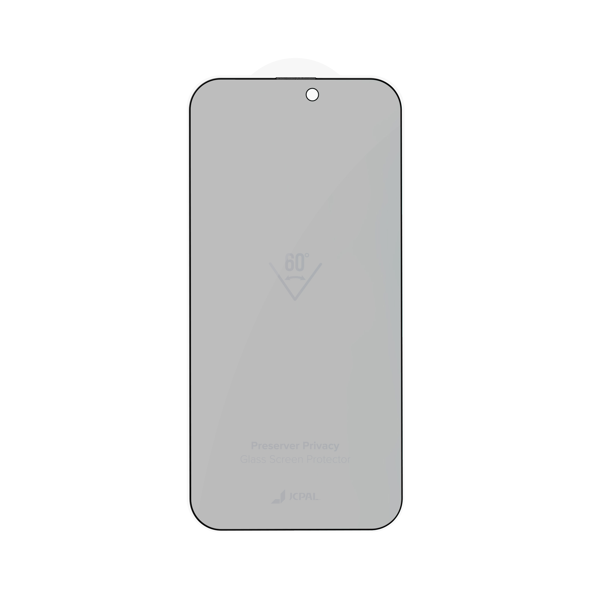 JCPal Preserver Privacy Glass Screen Protector for iPhone 15 / Plus / Pro / Pro Max - Image 7