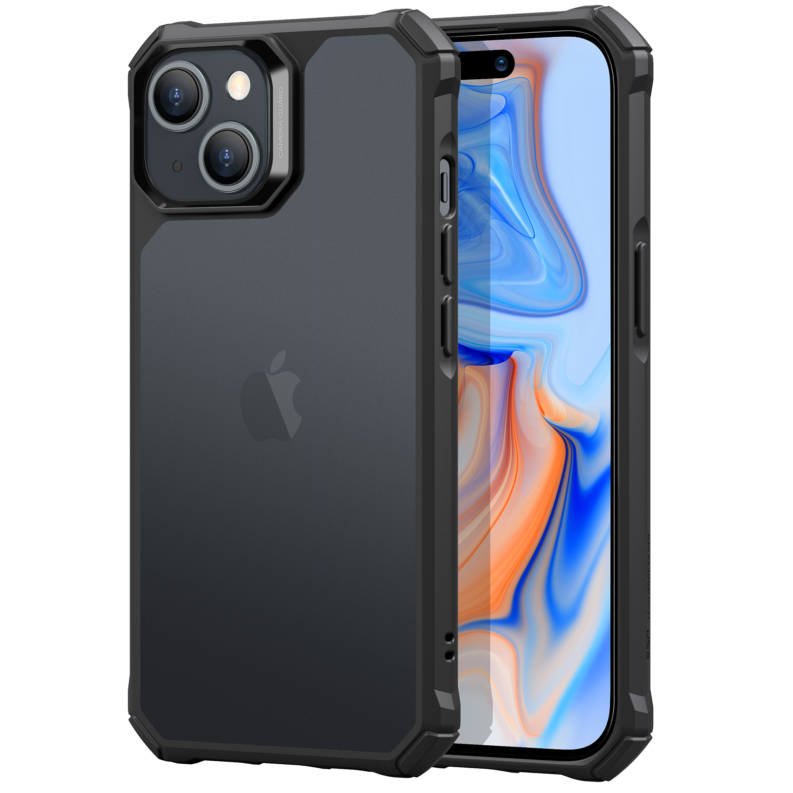 ESR Frosted Black Air Armor Case for iPhone 15/Plus