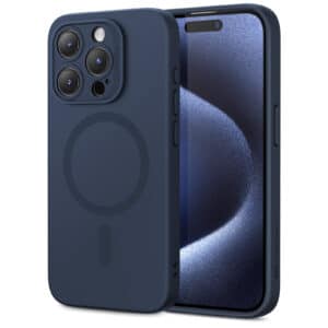 ESR Dark Blue Cloud Soft Case for iPhone 15/Plus/Pro/Pro Max