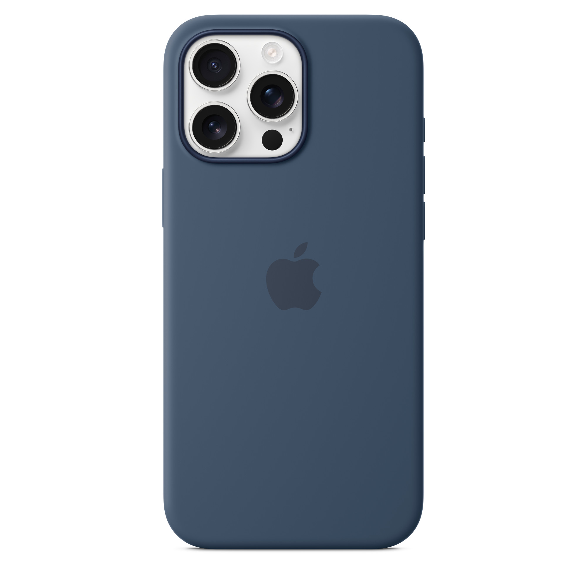 Denim Silicone Case with MagSafe for iPhone 16/Plus/Pro/Pro Max - Image 3