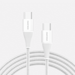 VOKAMO 60W Luxlink Series USB-C to USB-C  -Silver -