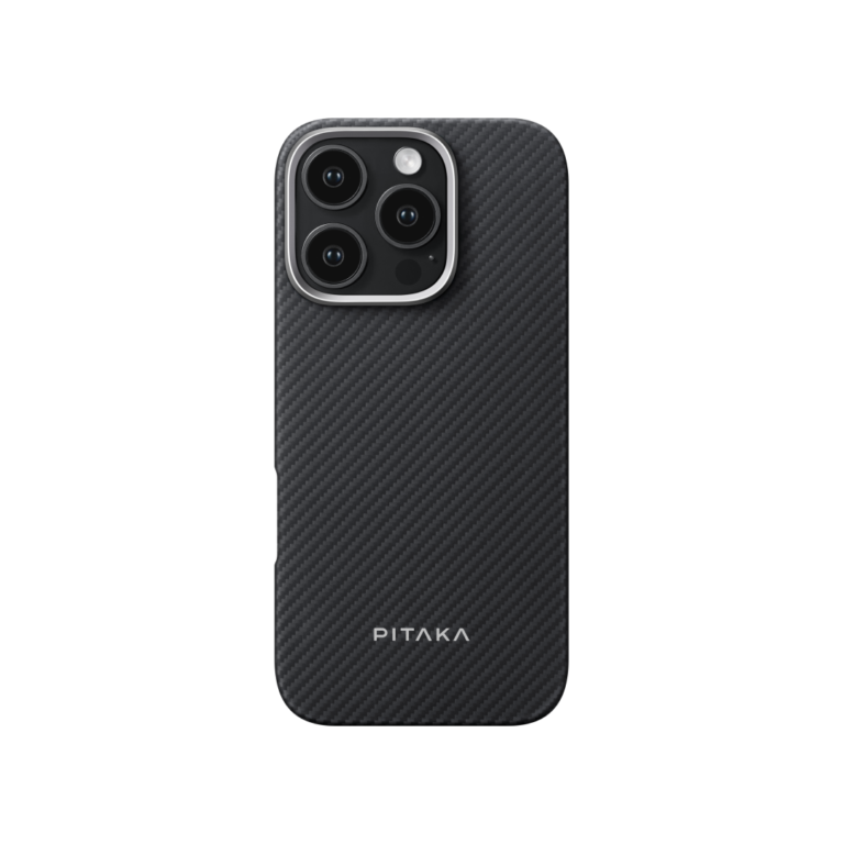 PITAKA Black/Grey Ultra-Slim Case for iPhone 16 Pro Max | iPhone 16 Pro
